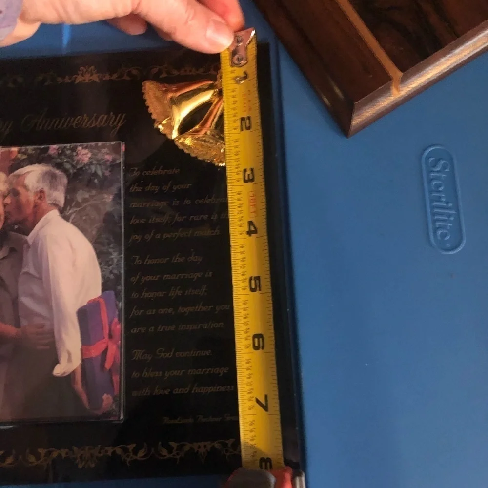 Happy Anniversary keepsake picture frame